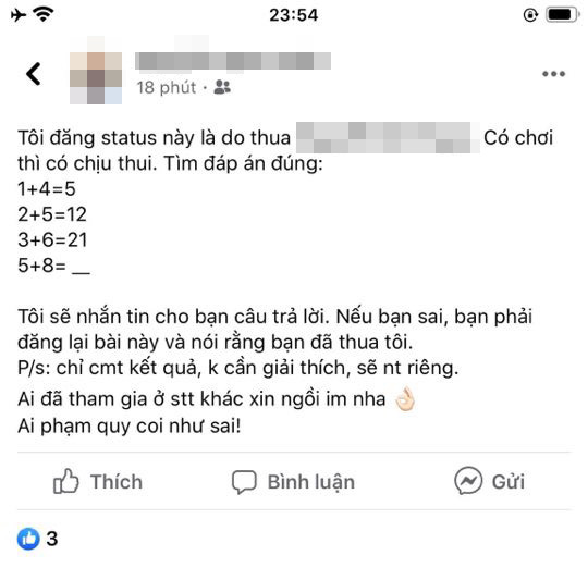 Bài toán khiến các bậc cha mẹ náo loạn, thách đố nhau làm ầm ầm mấy ngày qua, đáp án hóa ra lại cực kỳ đơn giản - Ảnh 1.