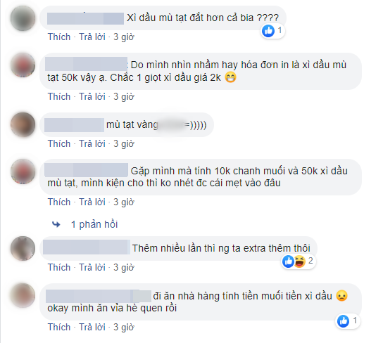 Ăn trưa tại nhà hàng hải sản ở Đà Nẵng, khách giật mình nhìn hóa đơn gần triệu rưỡi bị tính phí 50 nghìn tiền xì dầu, mù tạt khiến nhiều người tranh cãi - Ảnh 4.