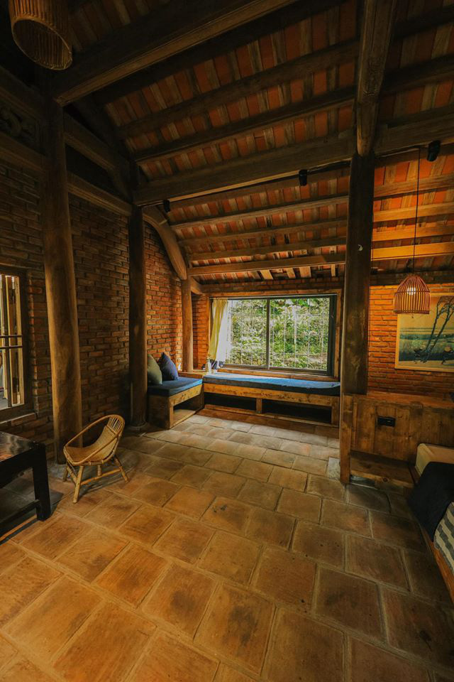 Căn nhà gỗ cũ kĩ trên đỉnh núi ở Chương Mỹ, Hà Nội được cải tạo đẹp đến mức dân mạng muốn được đặt chân đến  - Ảnh 13.