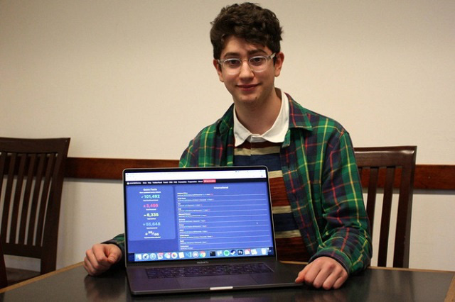 Học sinh 17 tuổi sở hữu web Covid-19 từ chối quảng cáo triệu USD - Ảnh 2.