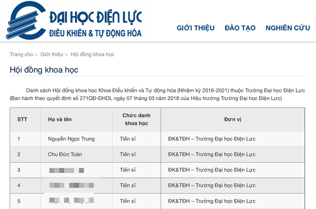Có dấu hiệu lạm dụng chức vụ quyền hạn trong việc chống trượt tốt nghiệp ở Đại học Điện lực - Ảnh 2.