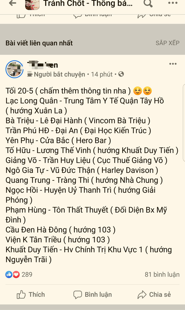 Mạng xã hội xôn xao lập fanfage mách nhau trách chốt kiểm soát của cảnh sát giao thông   - Ảnh 3.