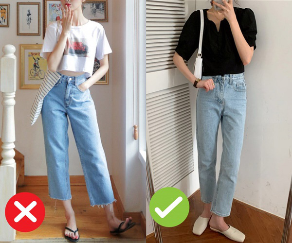 Mắc 4 sai lầm này khi diện quần jeans, chị em tự đưa mình vào top mặc xấu chốn công sở - Ảnh 2.