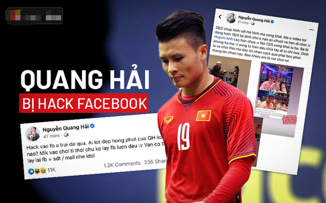 Quang Hải bị hack facebook, nghệ sĩ Việt nói gì? - Ảnh 1.