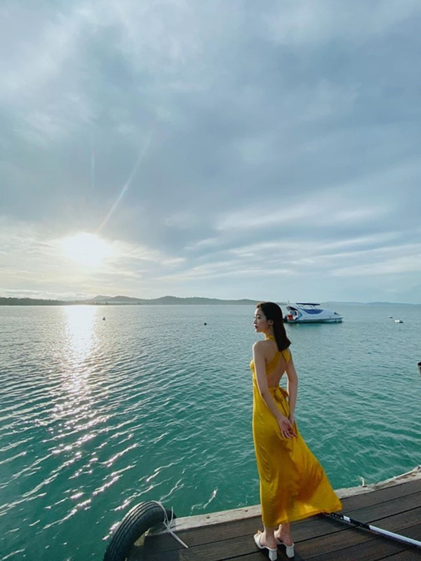 Hoa hậu Đỗ Mỹ Linh cùng đại gia đình nghỉ dưỡng ở Phú Quốc - Ảnh 6.