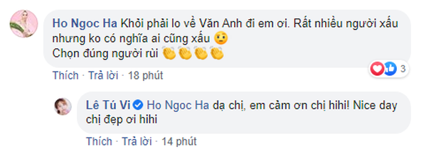 Hồ Ngọc Hà gửi lời động viên Tú Vi trước những lời đồn thổi không hay về cuộc sống hôn nhân - Ảnh 2.