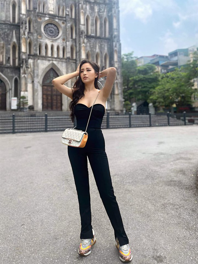 Hoa hậu Mai Phương Th&uacute;y đ&iacute;nh ch&iacute;nh về chiều cao 1,86 m - Ảnh 1.