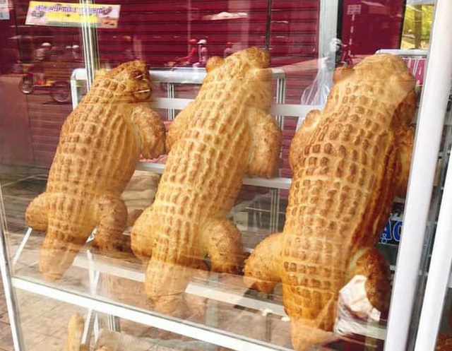 Bánh mì cá sấu siêu to khổng lồ chỉ có ở Việt Nam, dân mạng đặt mua ngày trăm chiếc vì độc, lạ - Ảnh 2. Bánh mì cá sấu siêu to khổng lồ chỉ có ở Việt Nam, dân mạng đặt mua ngày trăm chiếc vì độc, lạ - Ảnh 2.
