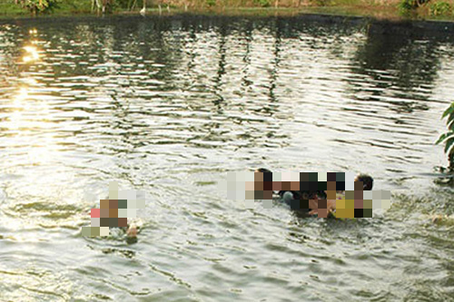 Ba nữ sinh lớp 6 ở Hà Tĩnh chết đuối thương tâm - Ảnh 1.