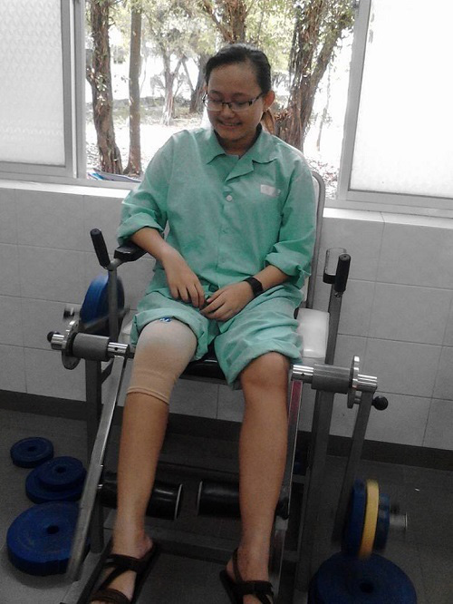 Cô gái mắc viêm tủy xương và hành trình chiến thắng bệnh tật - Ảnh 2.