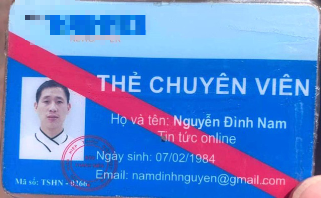 Mạo danh chuyên viên cơ quan báo chí xin cảnh sát giao thông bỏ qua lỗi vi phạm - Ảnh 1.