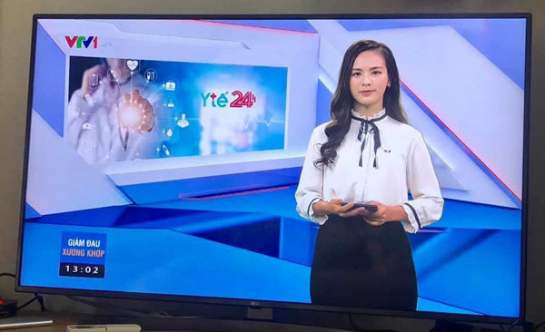 Á khôi Hoa khôi Sinh viên Việt Nam là MC mới của VTV24 - Ảnh 2.