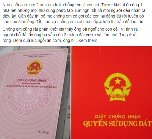 Bố mẹ chồng cho nhà nhưng chỉ đứng tên mỗi con trai, nàng dâu phản pháo: Vậy là bố mẹ không tôn trọng con rồi - Ảnh 1.