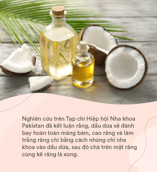 5 cách giúp chị em đánh bay vết ố vàng trên răng, vừa an toàn cho sức khỏe lại giúp tẩy trắng răng không thua gì bọc sứ - Ảnh 3. 5 cách giúp chị em đánh bay vết ố vàng trên răng, vừa an toàn cho sức khỏe lại giúp tẩy trắng răng không thua gì bọc sứ - Ảnh 3.