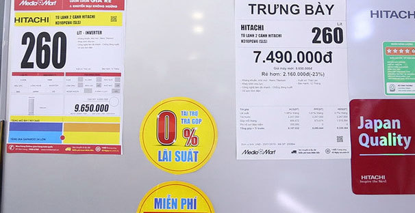 Tủ lạnh hạng sang siêu tiết kiệm điện giảm giá tới 50% - Ảnh 1.