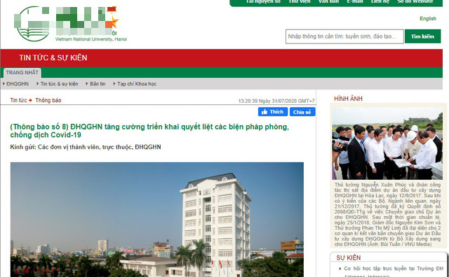 Sau Thương Mại, hàng loạt trường đại học tại Hà Nội cho học sinh nghỉ học, chuyển sang học online tránh COVID-19 - Ảnh 2.