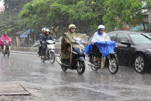Dự báo thời tiết 4/7, Hà Nội mưa giông - Ảnh 1.
