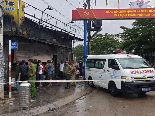 Vụ cháy tiệm cầm đồ ở Bình Dương: Người tình sát hại 2 mẹ con vợ hờ rồi phóng hỏa - Ảnh 4.