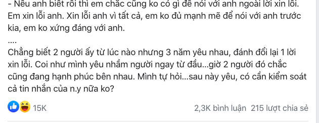 Chỉ dùng một cử chỉ nhỏ chàng trai đã bóc phốt được hành vi “cắm sừng” của người yêu và màn chia tay đỉnh cao thu hút 15 nghìn like  - Ảnh 2.