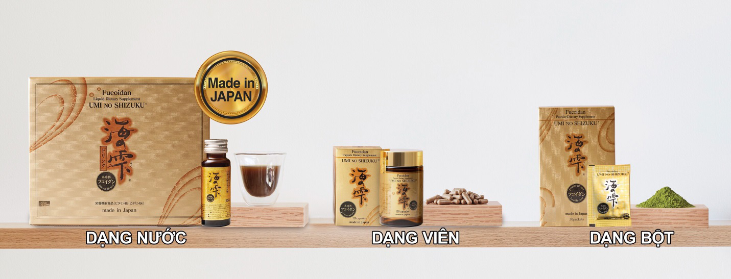 Khám phá sự kỳ diệu chỉ có ở Fucoidan UMI NO SHIZUKU - Ảnh 3. Khám phá sự kỳ diệu chỉ có ở Fucoidan UMI NO SHIZUKU - Ảnh 3.