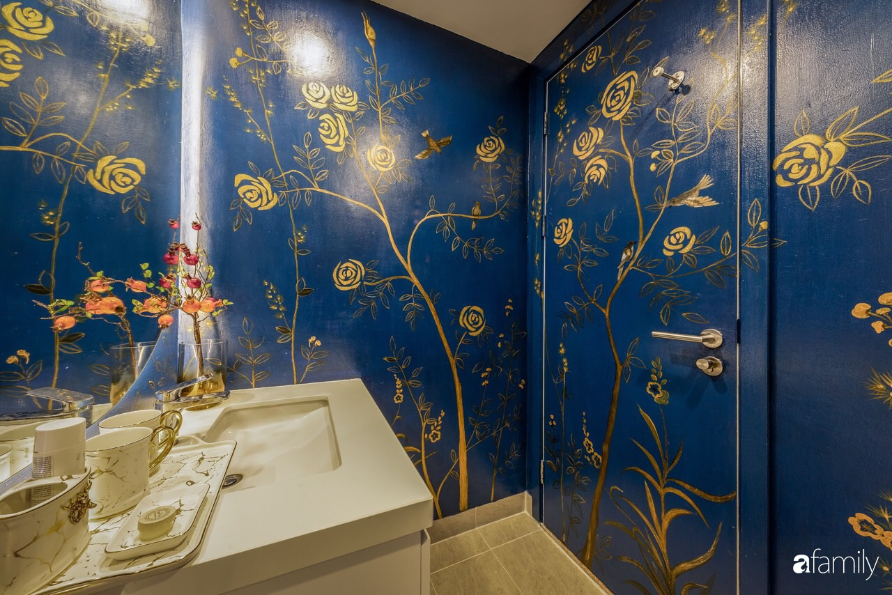 Căn hộ 60m² đẹp cá tính với điểm nhấn màu xanh sang trọng có chi phí hoàn thiện 300 triệu đồng ở TP. HCM - Ảnh 23. Căn hộ 60m² đẹp cá tính với điểm nhấn màu xanh sang trọng có chi phí hoàn thiện 300 triệu đồng ở TP. HCM - Ảnh 23.