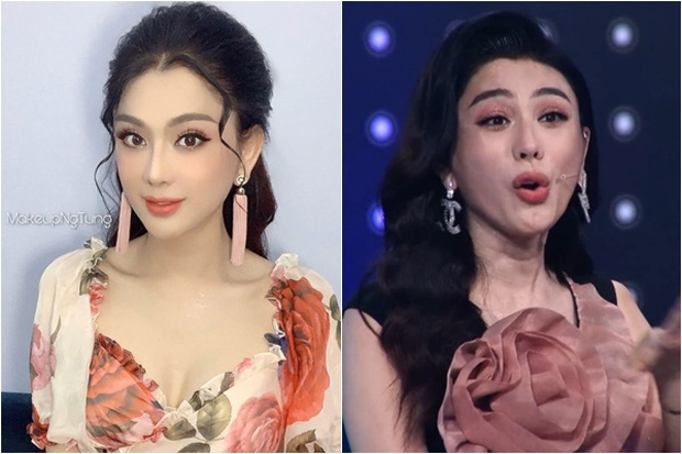 Nhan sắc thật của Lâm Khánh Chi lộ rõ trên sóng truyền hình: Dụi mắt 3 lần vẫn chưa tìm ra điểm chung! - Ảnh 2. Nhan sắc thật của Lâm Khánh Chi lộ rõ trên sóng truyền hình: Dụi mắt 3 lần vẫn chưa tìm ra điểm chung! - Ảnh 2.