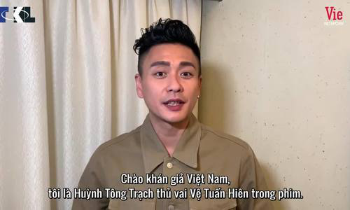 Huỳnh Tông Trạch chào khán giả Việt Nam - Ảnh 3.