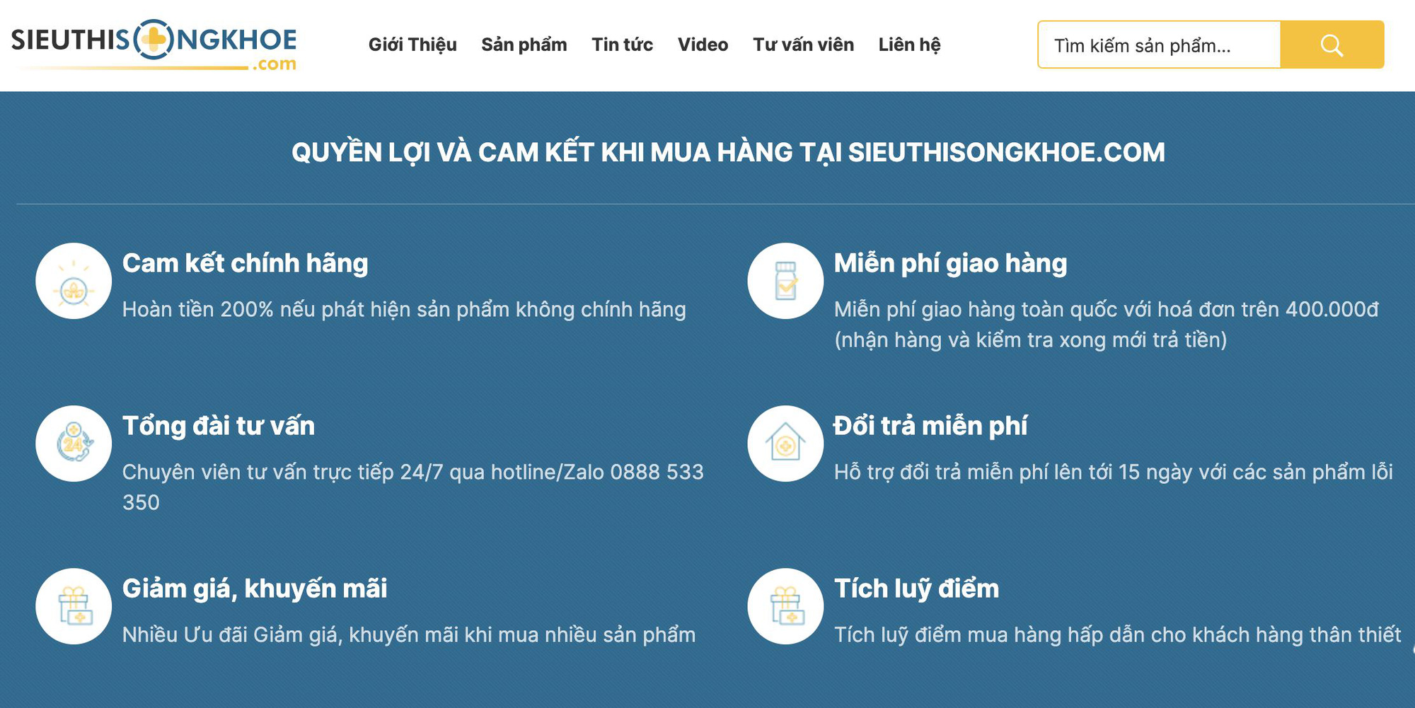 Sieuthisongkhoe.com - Địa chỉ mua thực phẩm chức năng chính hãng qua mạng uy tín - Ảnh 3.