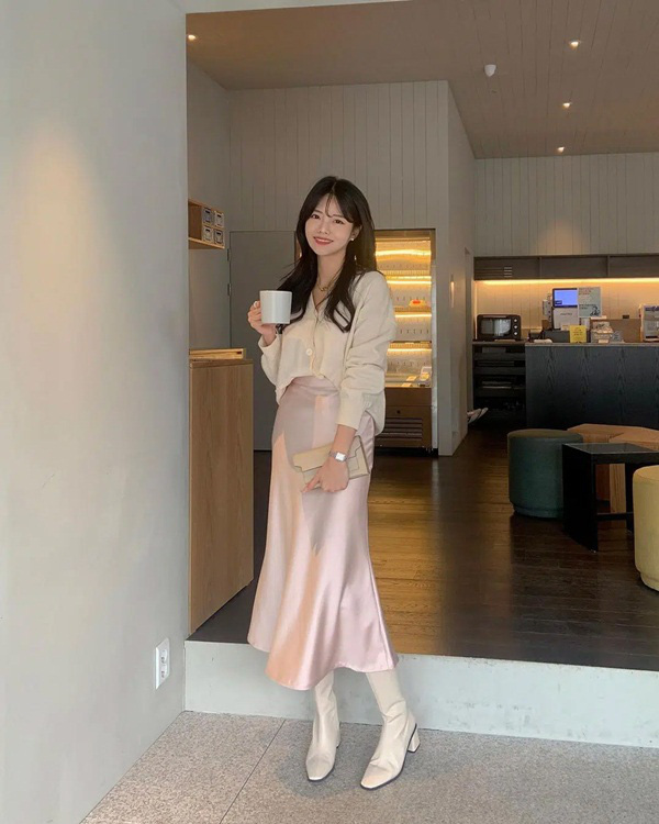 12 outfit max sành điệu của hội gái Hàn sang chảnh, học theo ngay để có style chuẩn đẹp cho năm mới - Ảnh 5. 12 outfit max sành điệu của hội gái Hàn sang chảnh, học theo ngay để có style chuẩn đẹp cho năm mới - Ảnh 5.