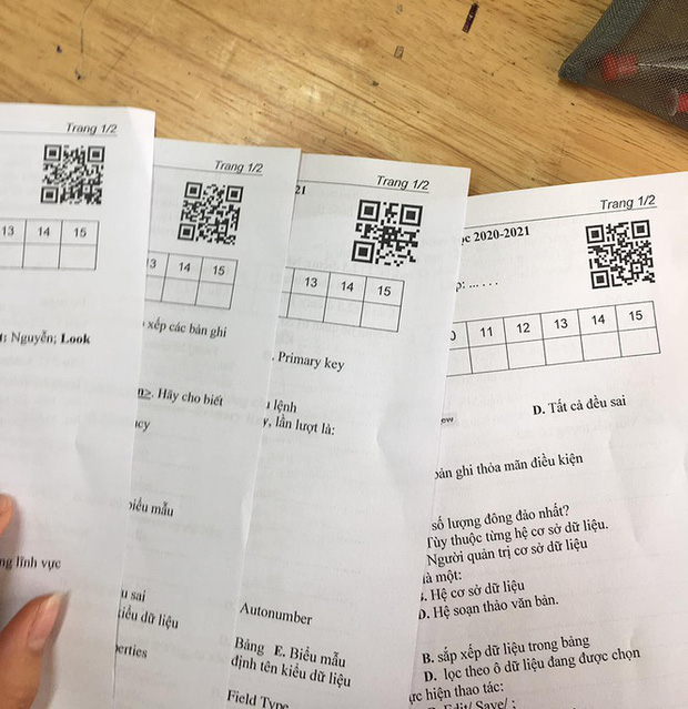 Thầy cô thời 4.0 phải đánh mã đề như thế này, học trò xem xong chỉ biết khóc - Ảnh 2.