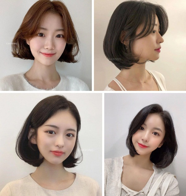 30 kiểu tóc ngắn Hàn Quốc dẫn đầu xu hướng tóc nữ năm 2023  HazuShop