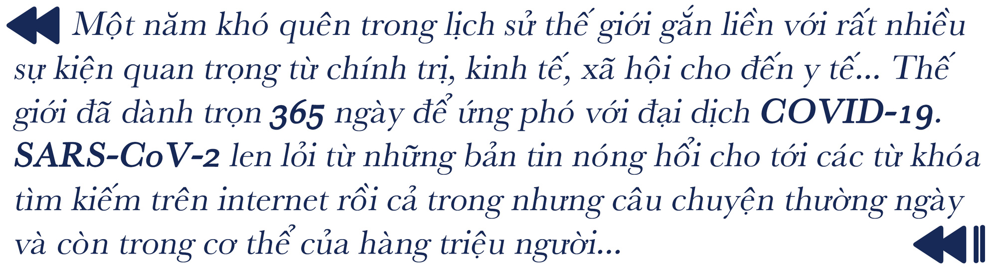 Nhìn lại 2020: Một năm đầy thách thức và thay đổi - Ảnh 1.