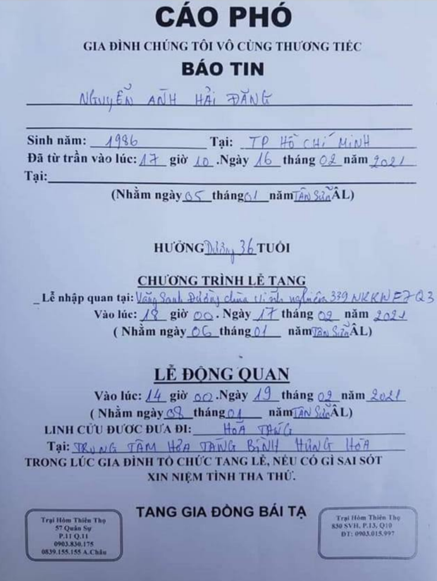  Tang lễ cố diễn viên Hải Đăng: Vợ sắp cưới gần như ngã quỵ, không rời thi hài nửa bước, bố mẹ lặng người bên quan tài con trai - Ảnh 15.