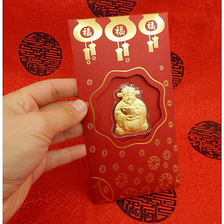 Thần Tài mạ vàng Trung Quốc giá 15.000 hút khách mua - Ảnh 1.