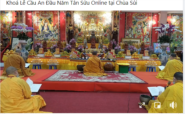 Những hình ảnh đẹp của nghi lễ cầu an online tại các đình chùa nổi tiếng - Ảnh 3.