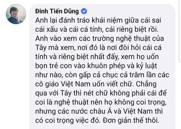 Nhà báo Trương Anh Ngọc và quan điểm gây bão: Vở sạch chữ đẹp, nét chữ nết người đã gò học sinh vào một khuôn mẫu mà không quan tâm đến tâm trạng của trẻ - Ảnh 5.