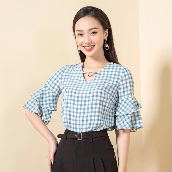 Chị em không nên bỏ qua 5 kiểu áo blouse cứ mặc là đẹp - Ảnh 16.