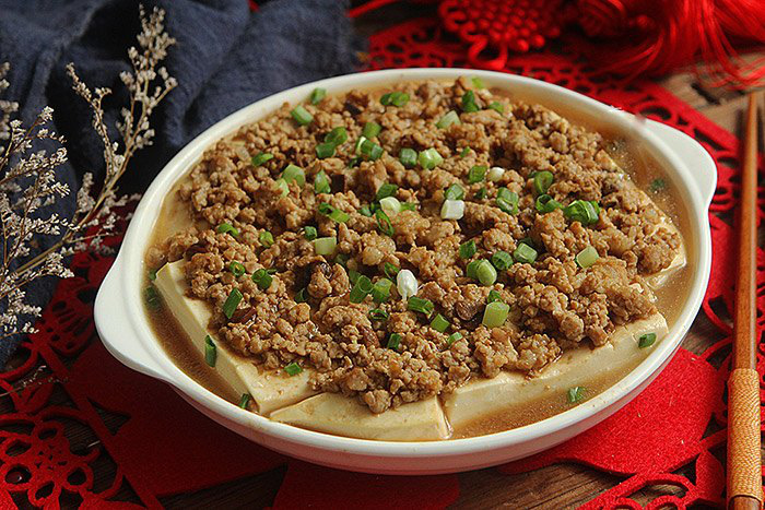 Đậu phụ hấp thịt băm vừa ngon lại rất đậm đà - Ảnh 7. Đậu phụ hấp thịt băm vừa ngon lại rất đậm đà - Ảnh 7.