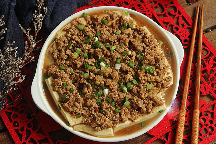 Đậu phụ hấp thịt băm vừa ngon lại rất đậm đà - Ảnh 8. Đậu phụ hấp thịt băm vừa ngon lại rất đậm đà - Ảnh 8.