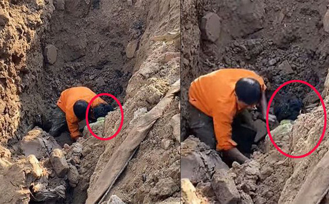 Người đàn ông đào được dưới hố sâu 2 mét hiện ra sao? - Ảnh 2.