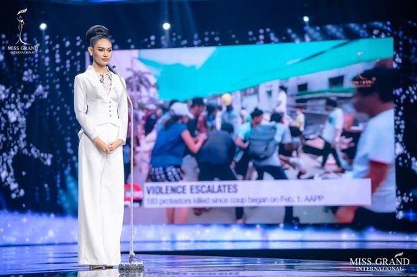 Nhan sắc Hoa hậu Hòa bình Myanmar bị truy nã - Ảnh 6.