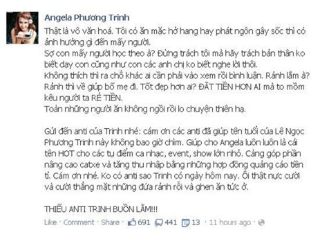 Angela Phương Trinh “mắng” phụ huynh không biết dạy con 1