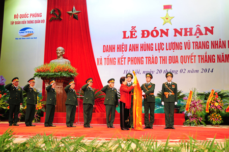 Viettel đón nhận danh hiệu Anh hùng 1