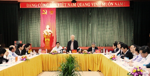 Tổng Bí thư Nguyễn Phú Trọng thăm và làm việc tại tỉnh Quảng Ninh  1