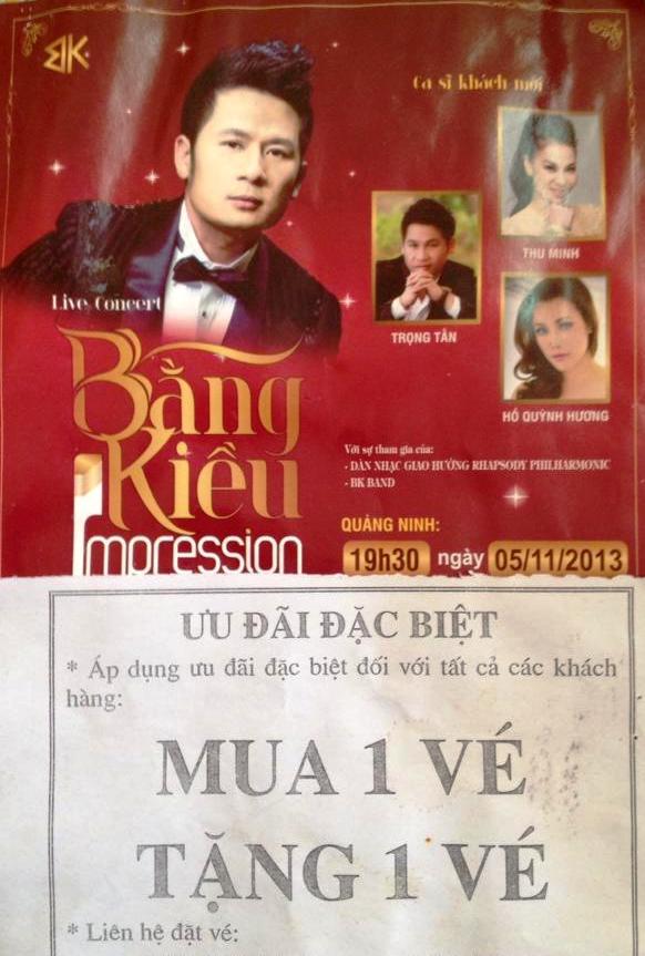 Live concert Bằng Kiều tại Quảng Ninh ế khách 20