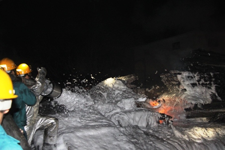 Quảng Ninh: Ch&aacute;y lớn ở Nh&agrave; m&aacute;y tuyển than Nam Cầu Trắng 13