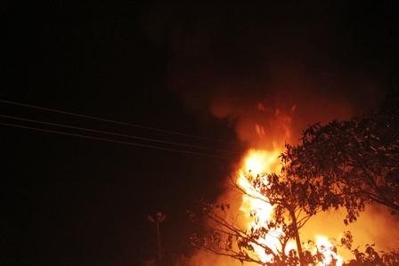 Quảng Ninh: Ch&aacute;y lớn ở Nh&agrave; m&aacute;y tuyển than Nam Cầu Trắng 9