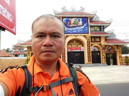 Quảng Ninh: Một người đạp xe một m&igrave;nh xuy&ecirc;n Việt 18