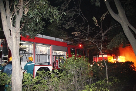 Quảng Ninh: Ch&aacute;y lớn ở Nh&agrave; m&aacute;y tuyển than Nam Cầu Trắng 5