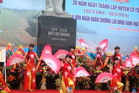 Quảng Ninh: Huyện đảo C&ocirc; T&ocirc; kỷ niệm 20 năm th&agrave;nh lập 1